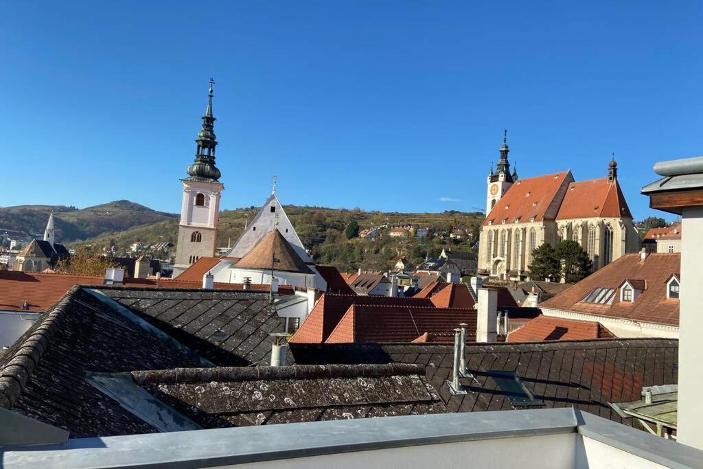 Terrassen Appartement Ueber Den Daechern Von Krems ภายนอก รูปภาพ