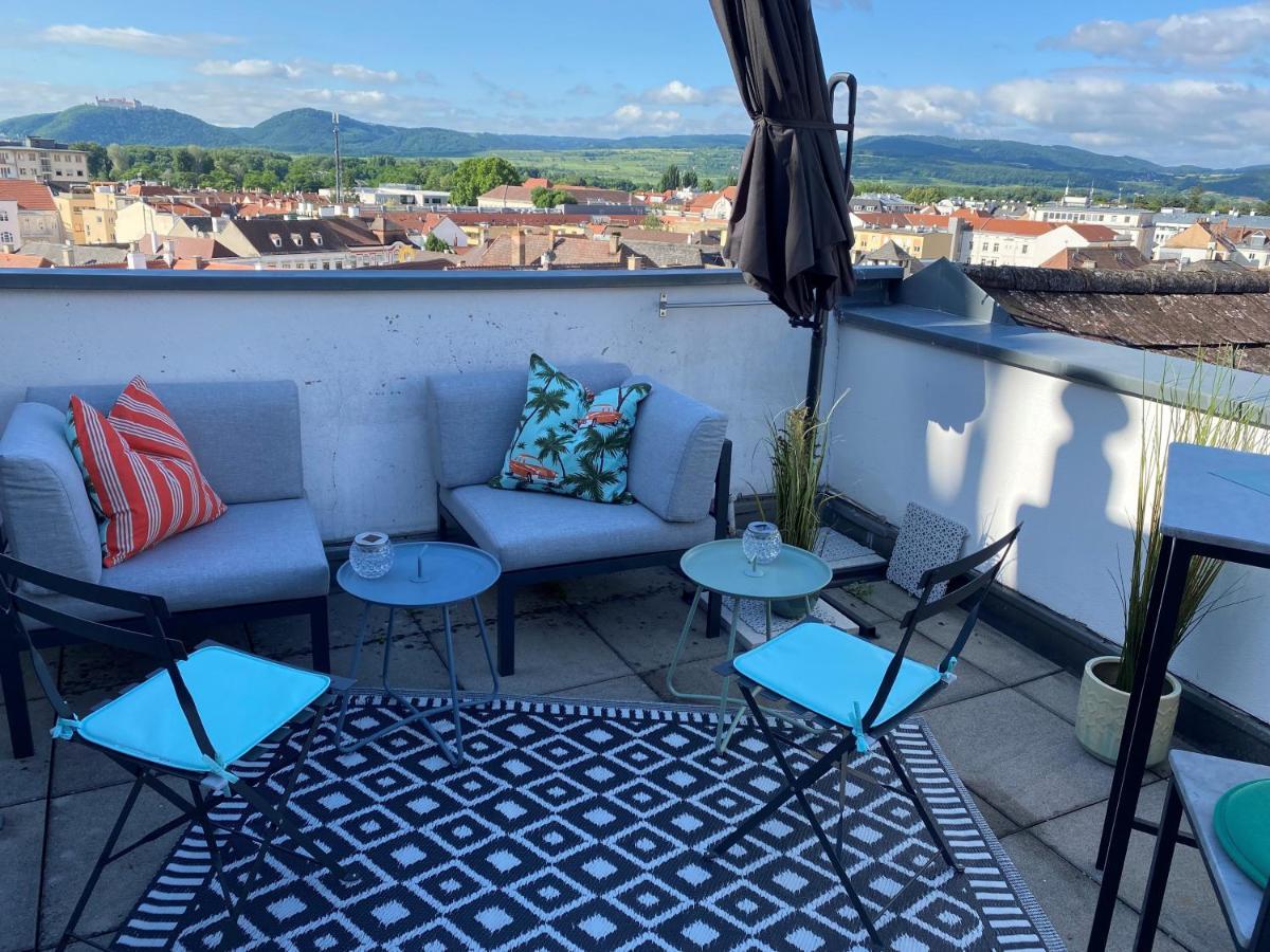 Terrassen Appartement Ueber Den Daechern Von Krems ภายนอก รูปภาพ