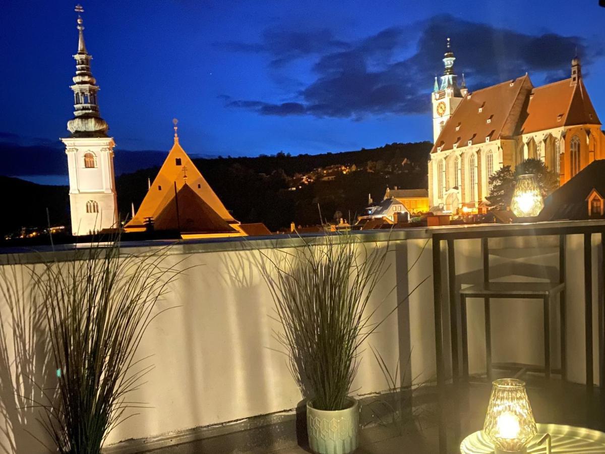 Terrassen Appartement Ueber Den Daechern Von Krems ภายนอก รูปภาพ