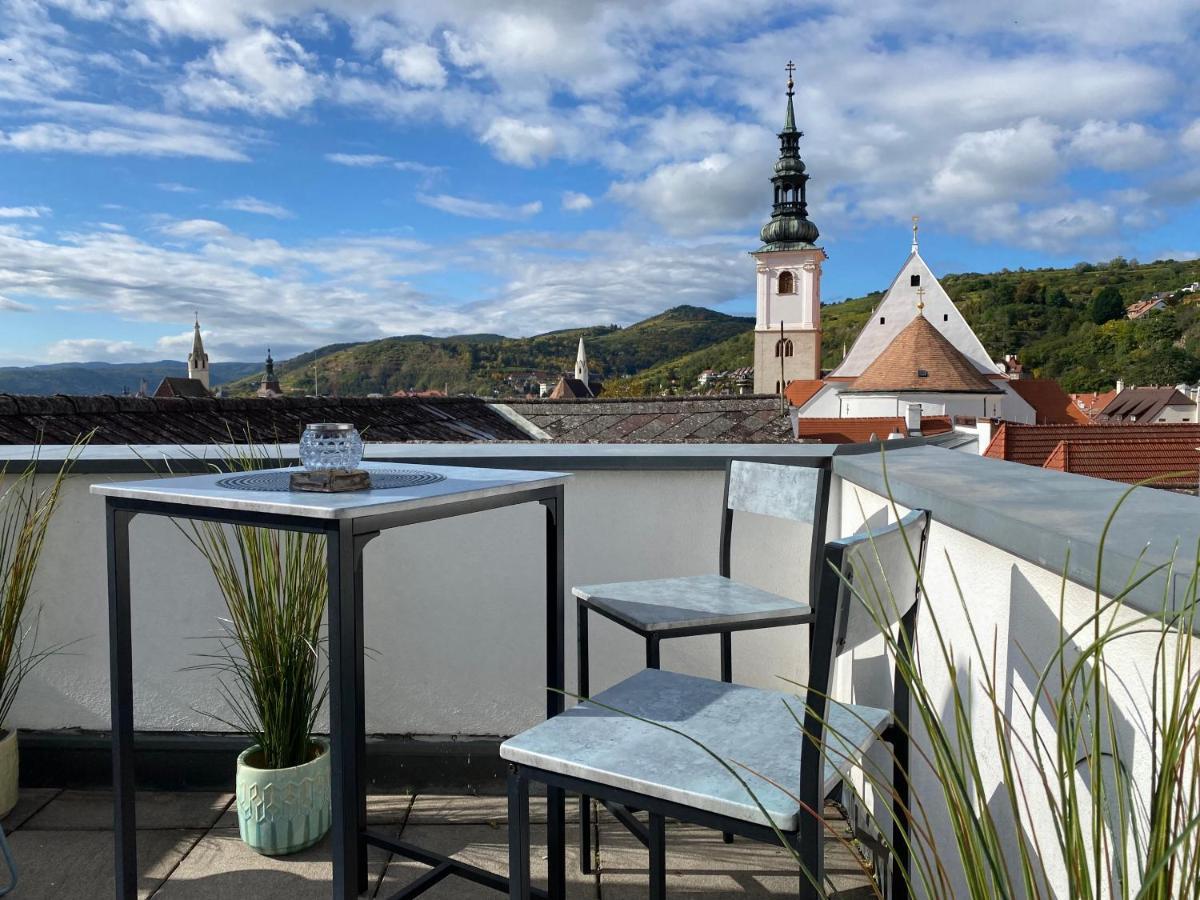 Terrassen Appartement Ueber Den Daechern Von Krems ภายนอก รูปภาพ