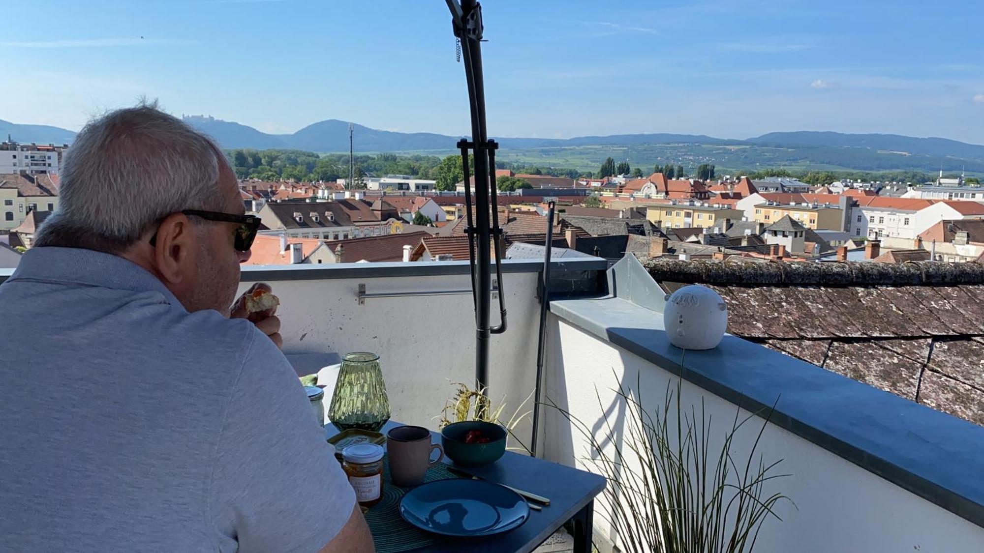 Terrassen Appartement Ueber Den Daechern Von Krems ภายนอก รูปภาพ