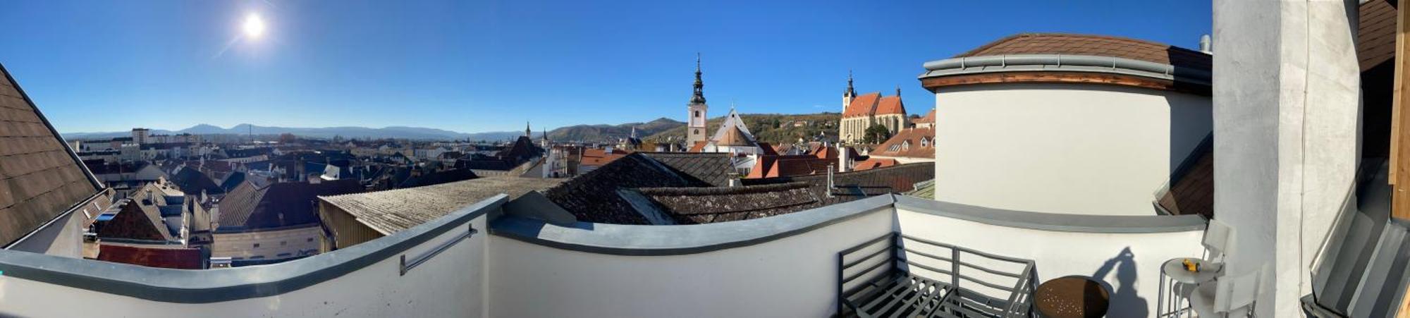 Terrassen Appartement Ueber Den Daechern Von Krems ภายนอก รูปภาพ